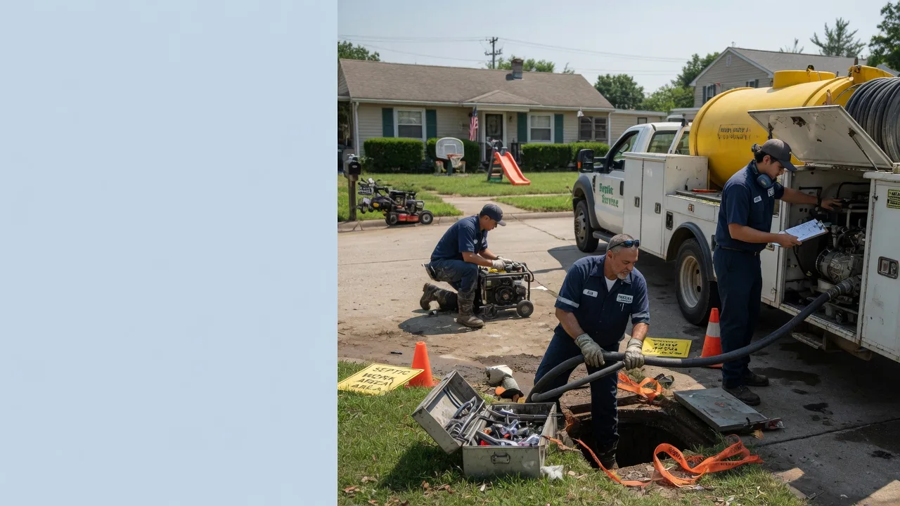 Septic Tank Pumping in Concho, OK near me